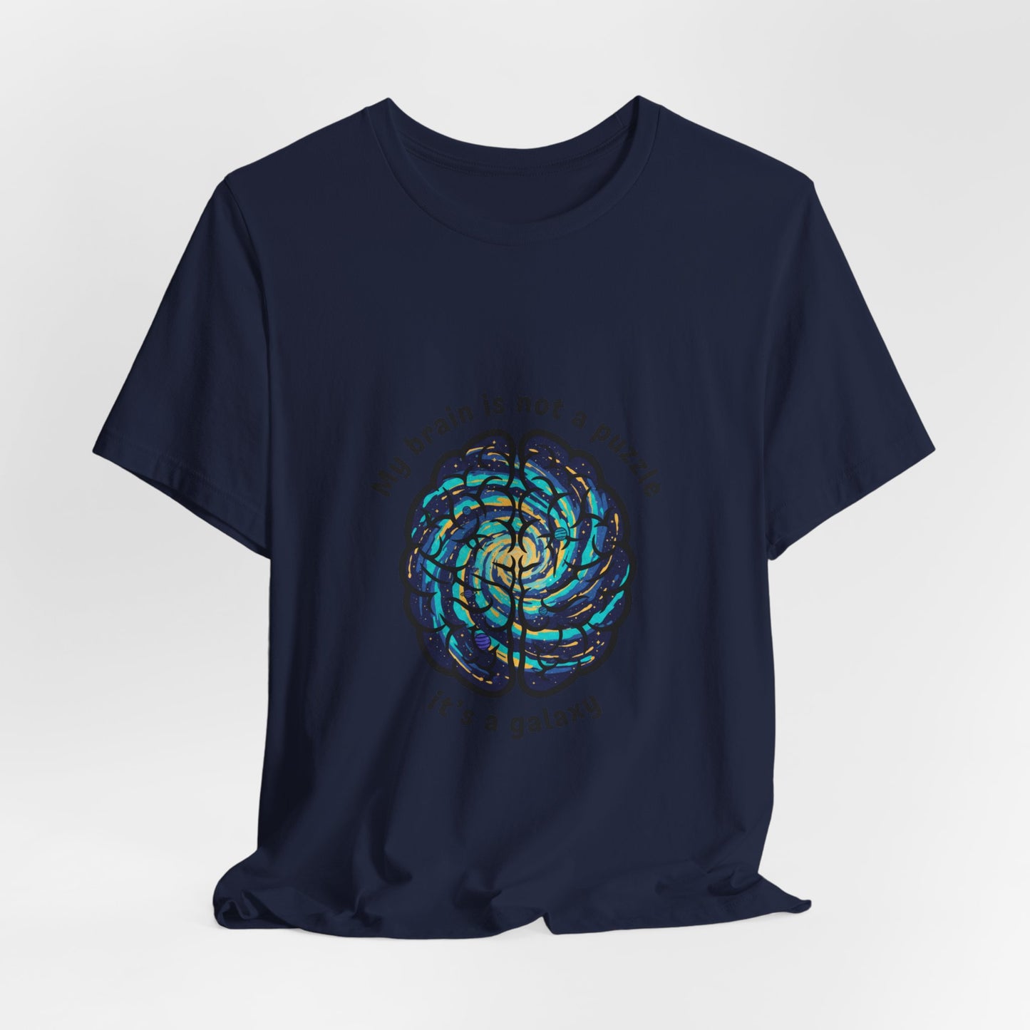 My Brain Is Not a Puzzle — It's a Galaxy T-Shirt | neurodiversity, autistic pride