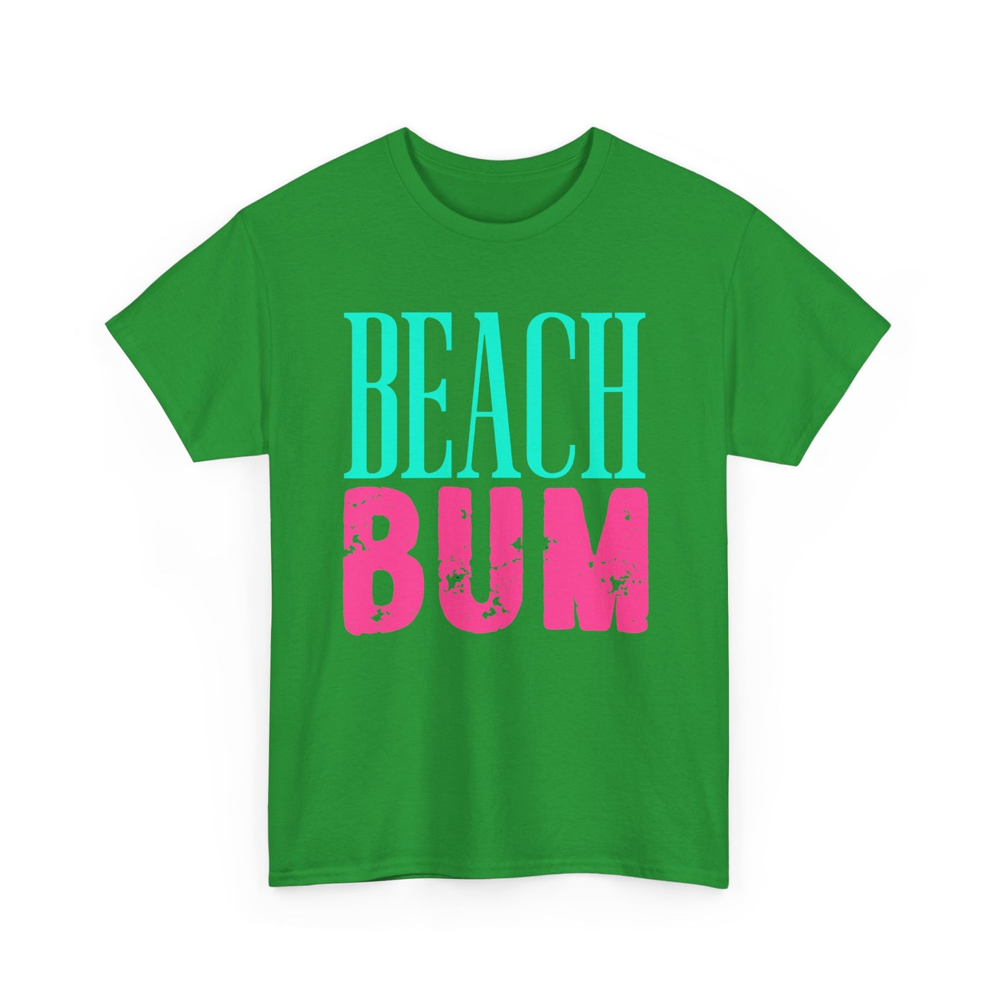Beach Bum Unisex Heavy Cotton Tee | Perfect for Summer, Beach Days, Vacation, Casual Wear, Gifts