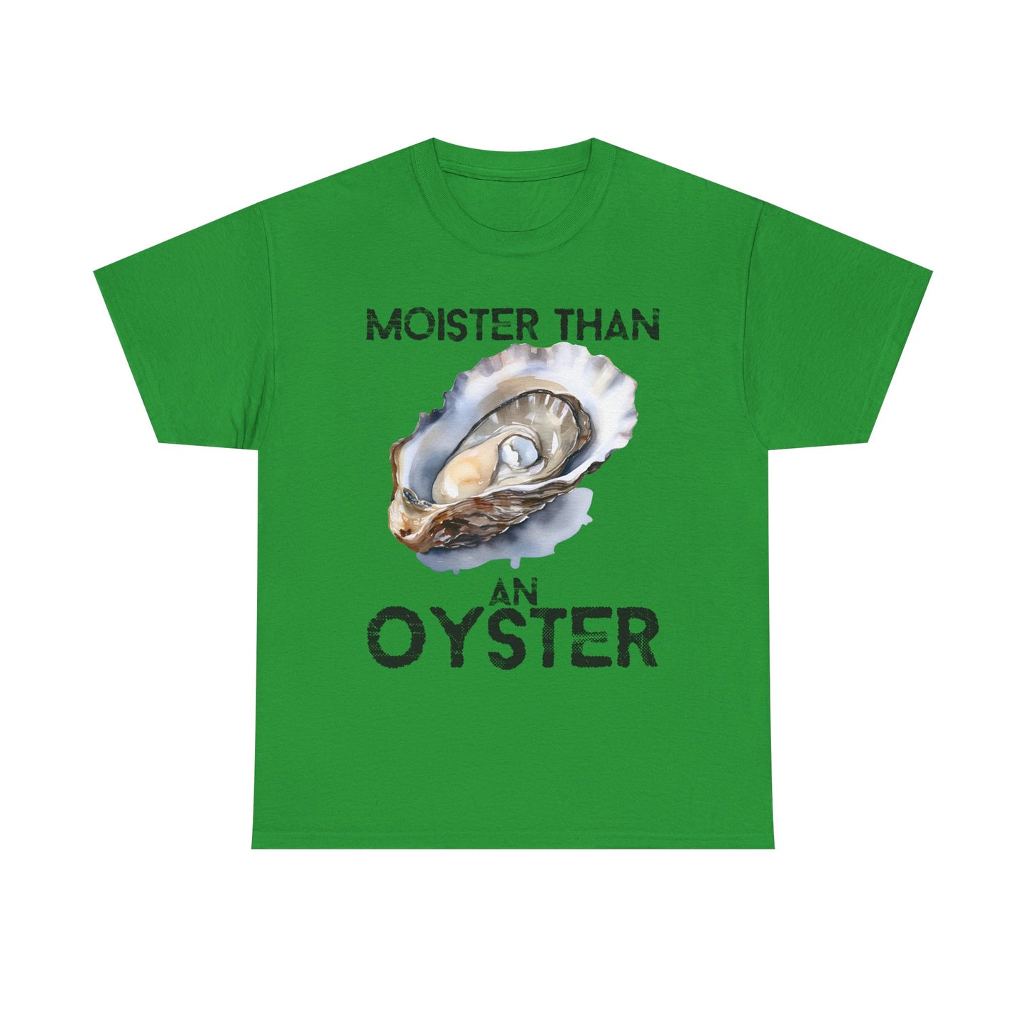 Moister Than an Oyster Tee - Funny Unisex Cotton T-Shirt, Gift for Food Lovers, Playful Casual Wear, Summer Style, Beach Outing