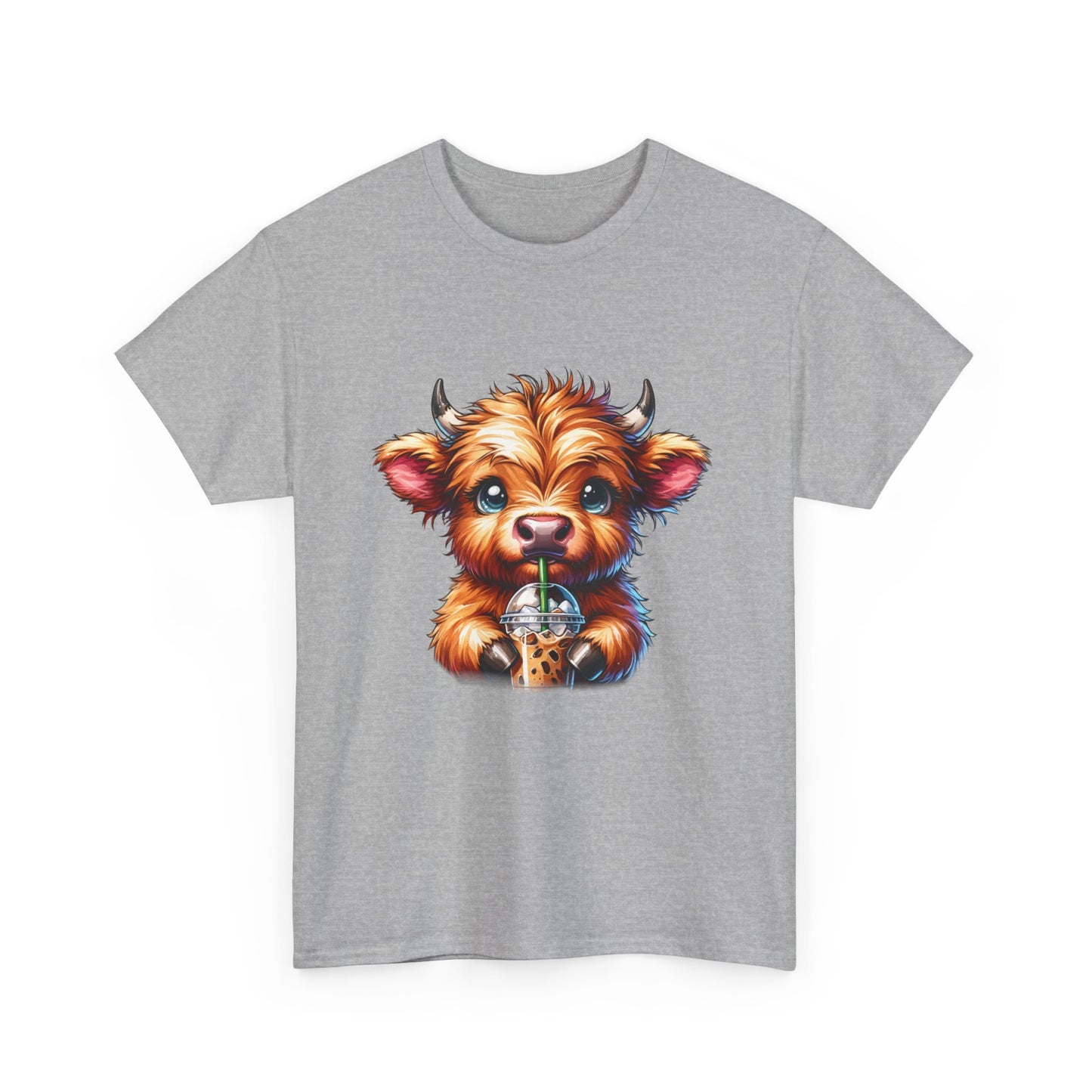 Cute Cow Coffee Tee
