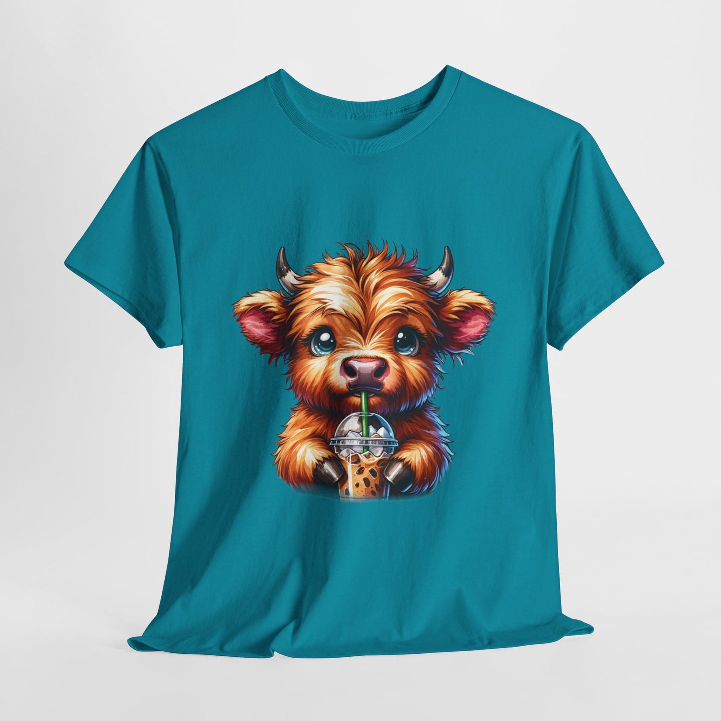Cute Cow Coffee Tee