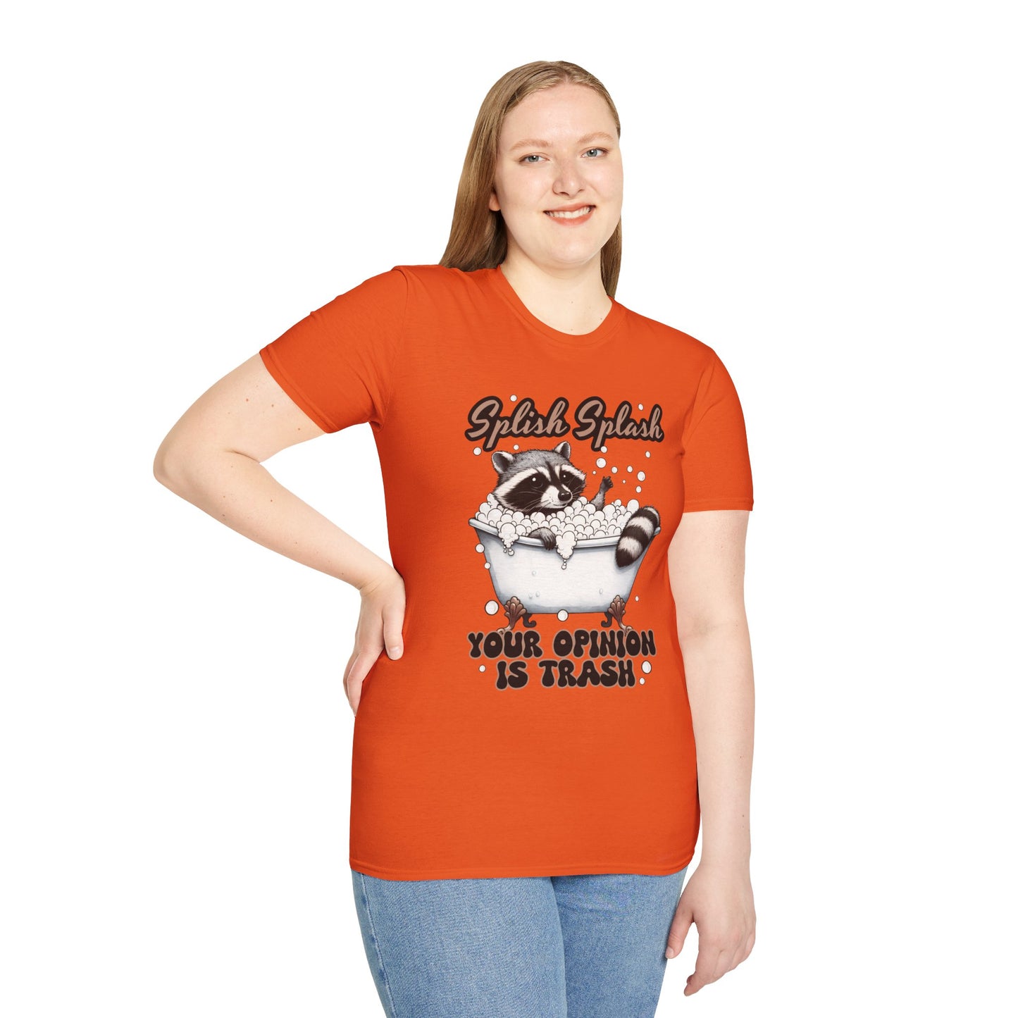 Splash Splash Your Opinion is Trash T-Shirt