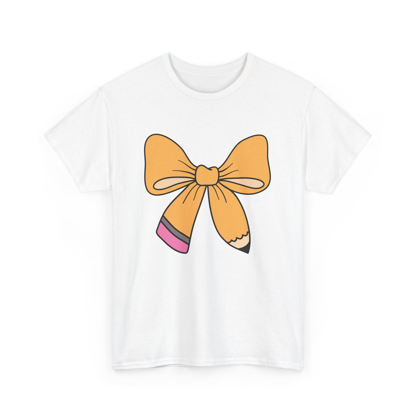 Personalized Pencil Bow Tee