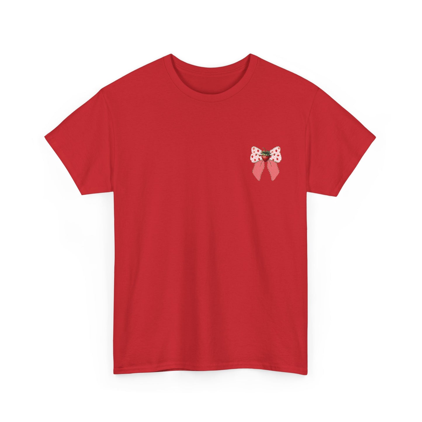 Strawberry Bow Graphic Tee