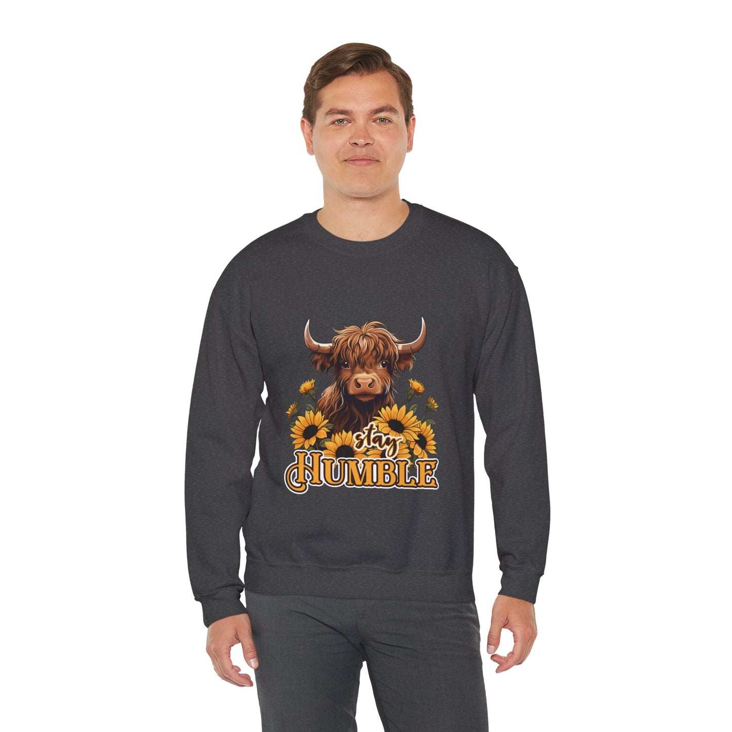 Stay Humble Cow Crewneck Sweatshirt