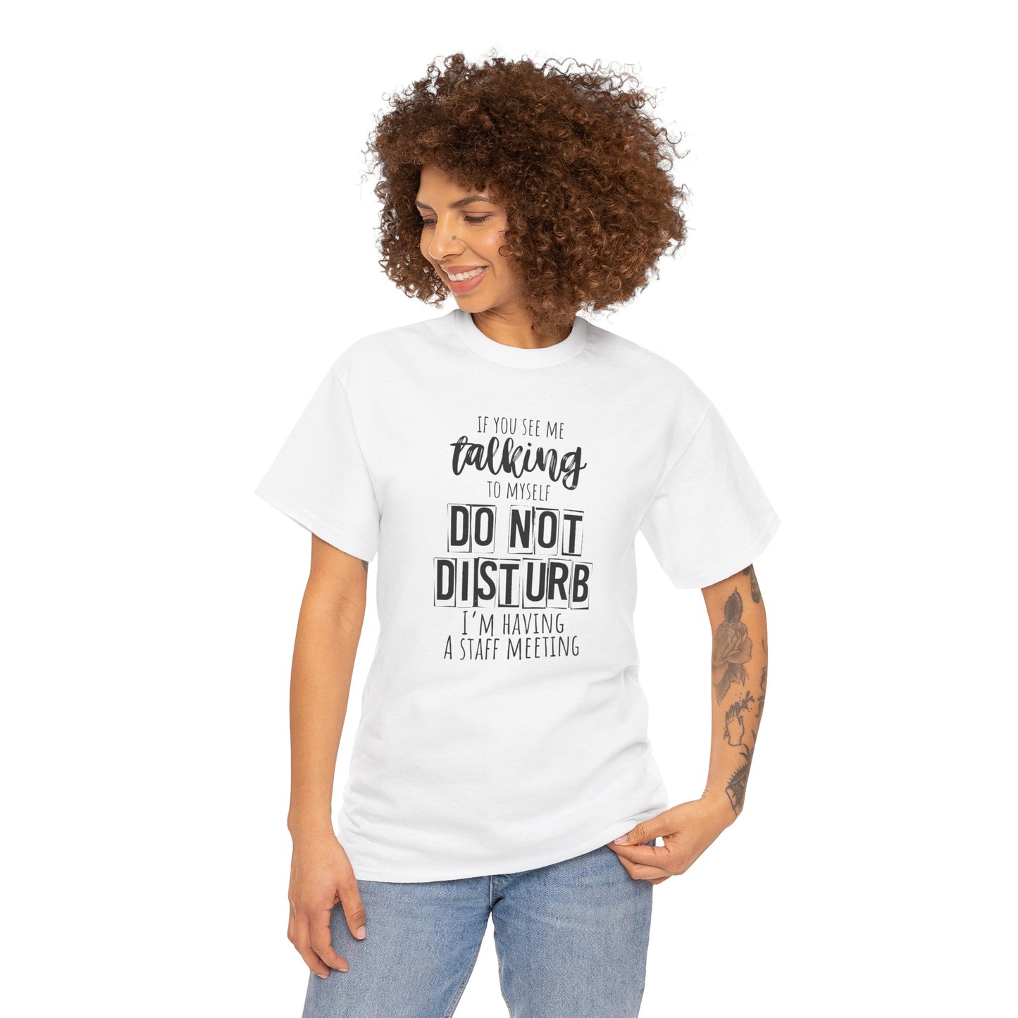 Funny Office Tee, Do Not Disturb Shir