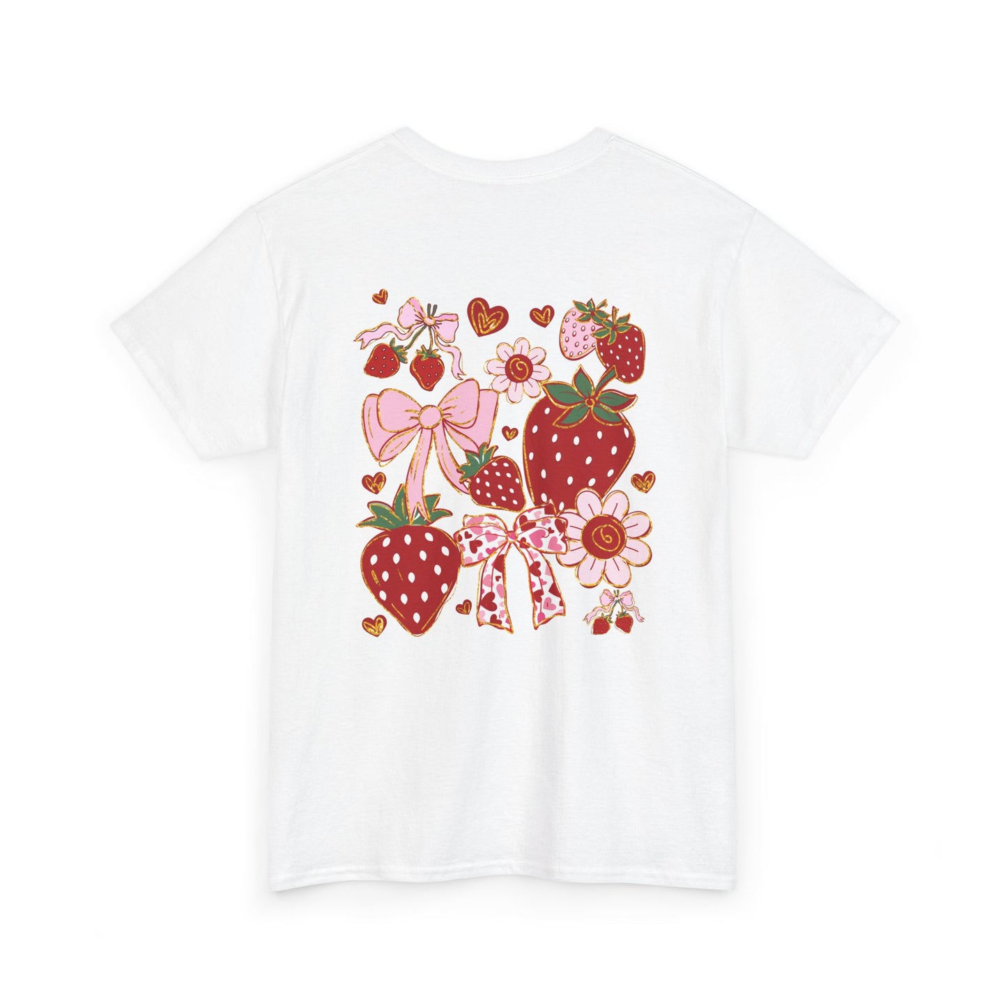 Strawberry Bow Graphic Tee