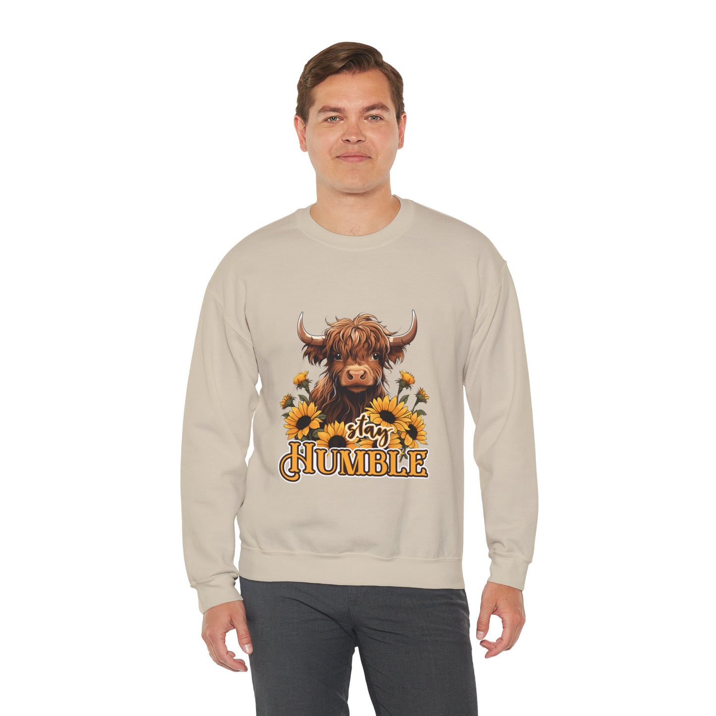 Stay Humble Cow Crewneck Sweatshirt
