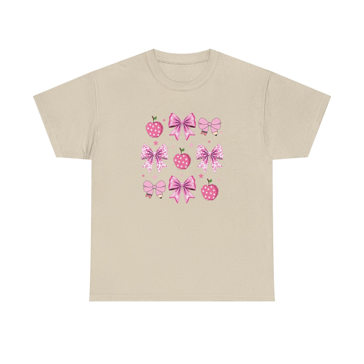 Cute Bow and Strawberry Graphic Tee, Fun Summer Outfit, Gift for Her, Casual Wear, Birthday Gift, Party Shirt