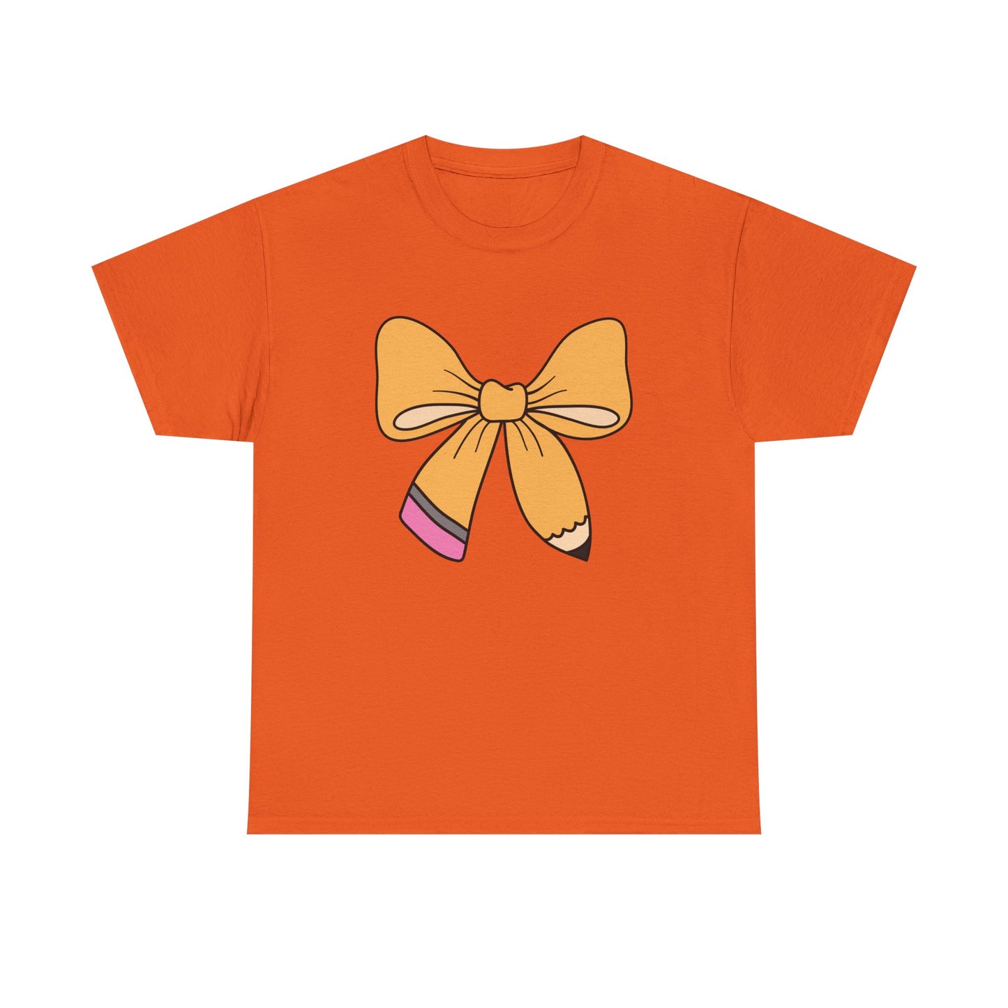 Personalized Pencil Bow Tee
