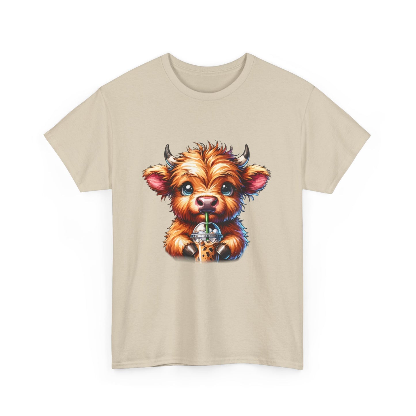 Cute Cow Coffee Tee