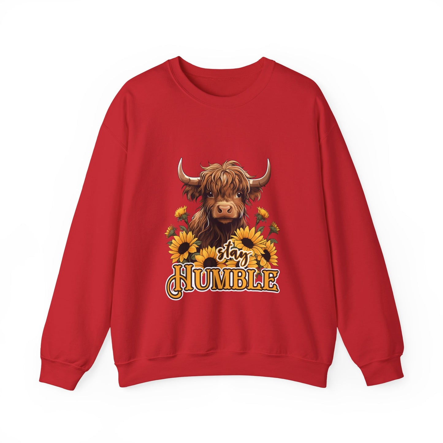 Stay Humble Cow Crewneck Sweatshirt