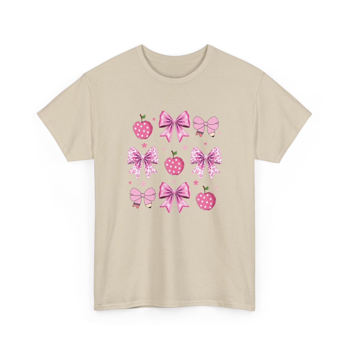 Cute Bow and Strawberry Graphic Tee, Fun Summer Outfit, Gift for Her, Casual Wear, Birthday Gift, Party Shirt