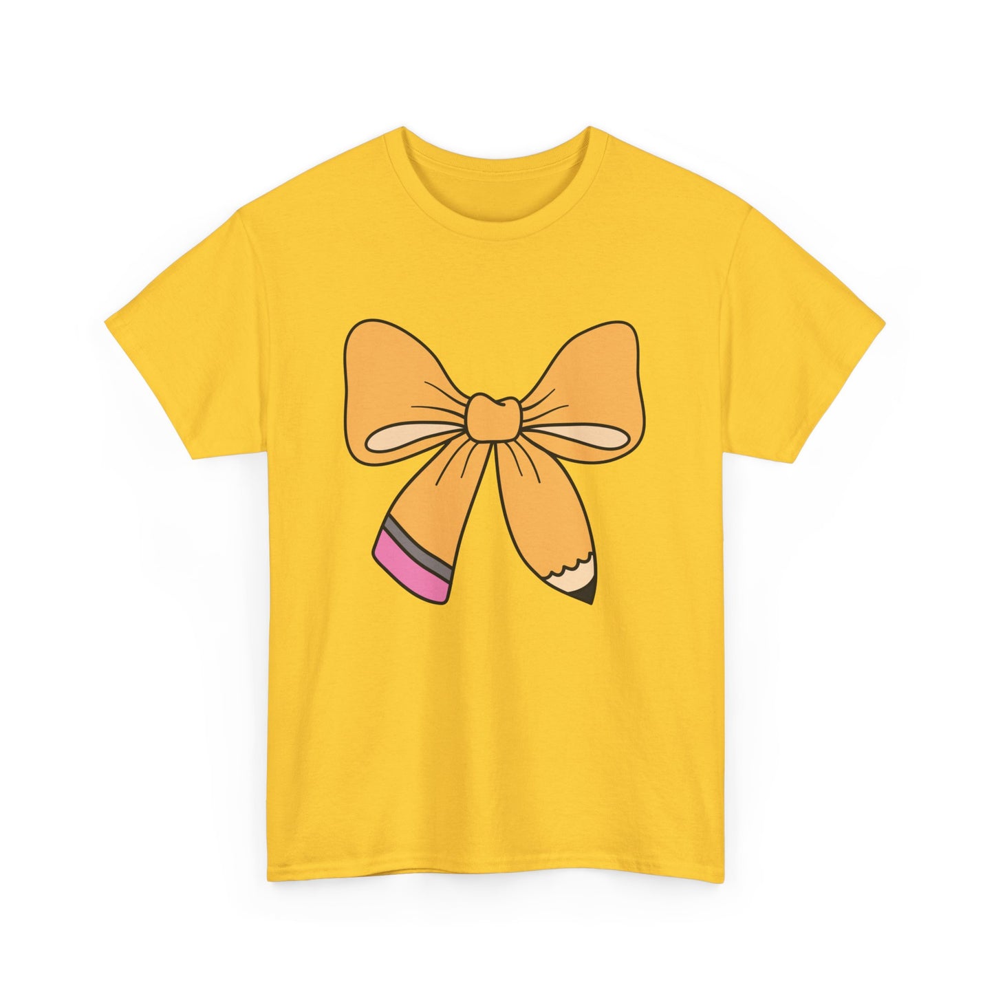 Personalized Pencil Bow Tee