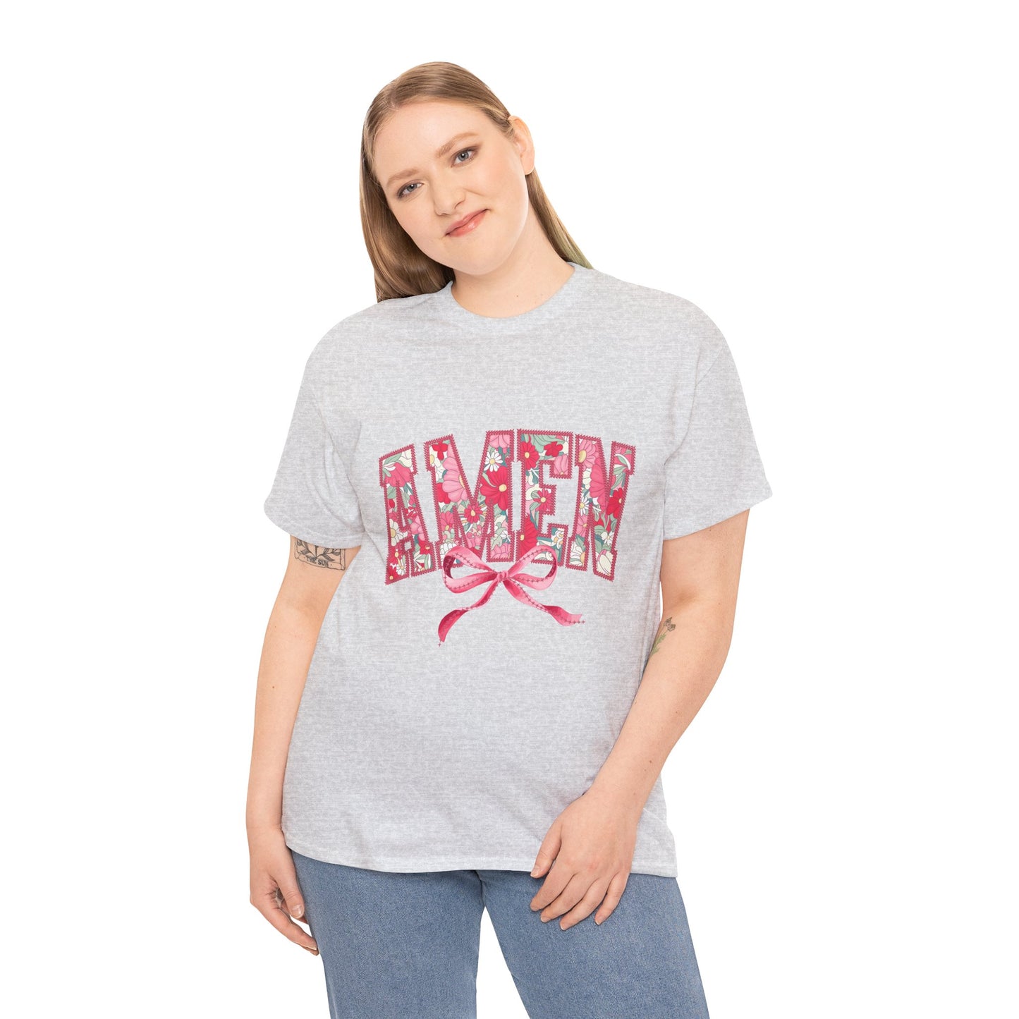 Floral Amen Tee