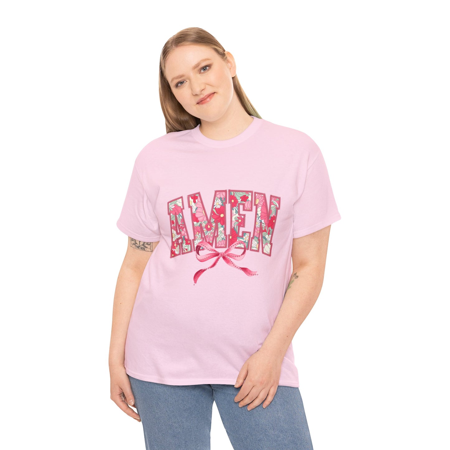 Floral Amen Tee