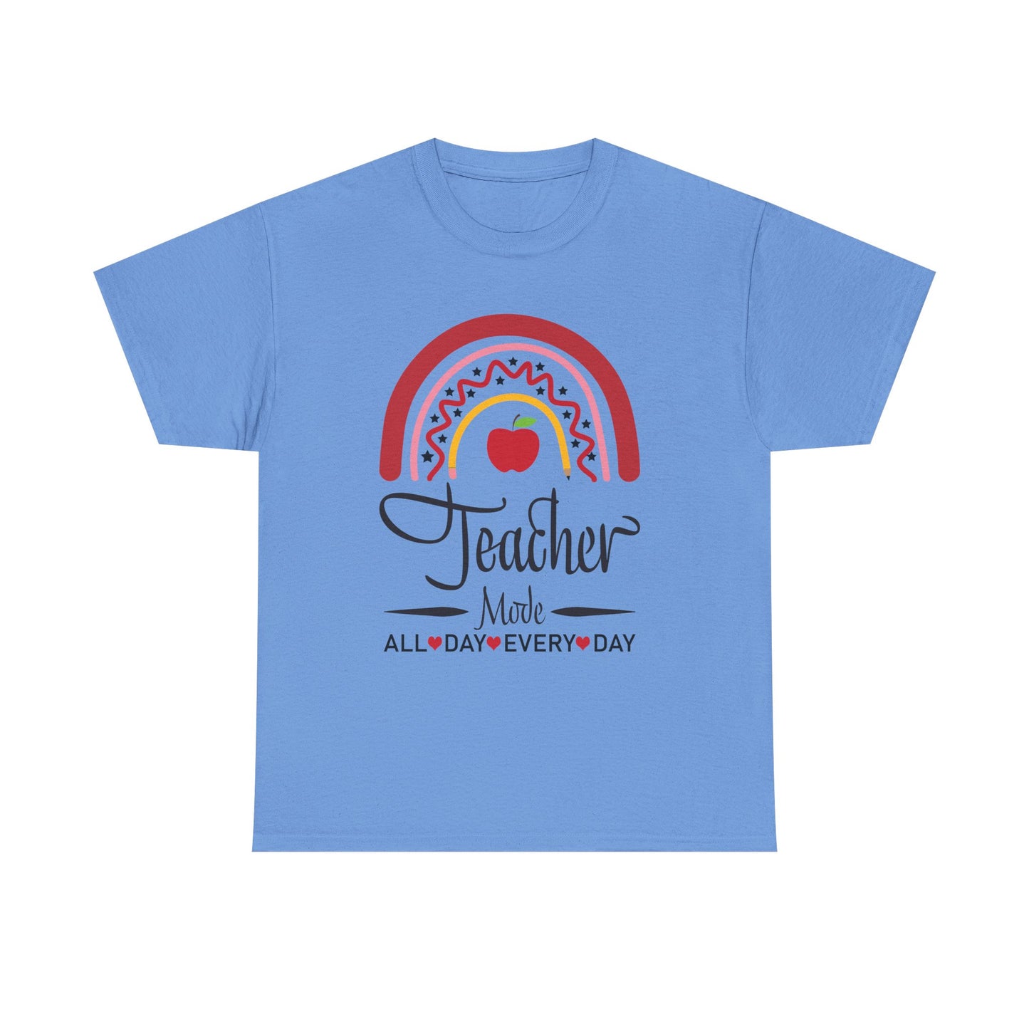 Teacher Mode Rainbow Tee