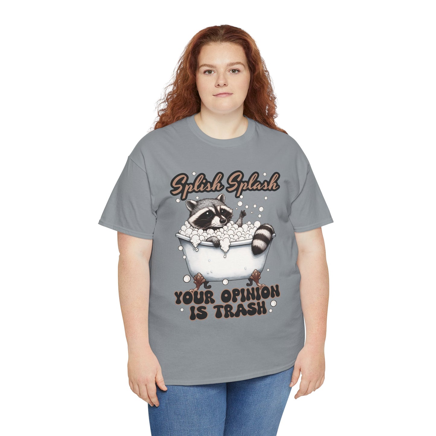 Splish Splash Raccon Tee