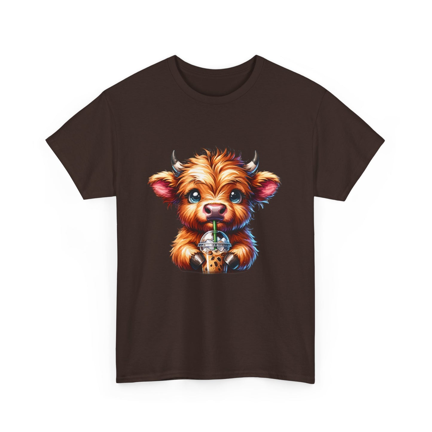 Cute Cow Coffee Tee