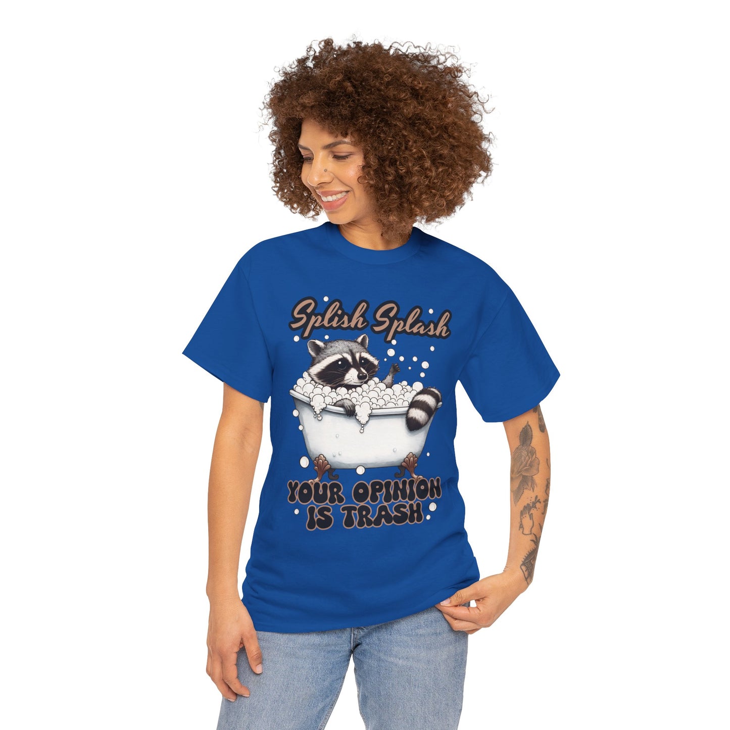 Splish Splash Raccon Tee
