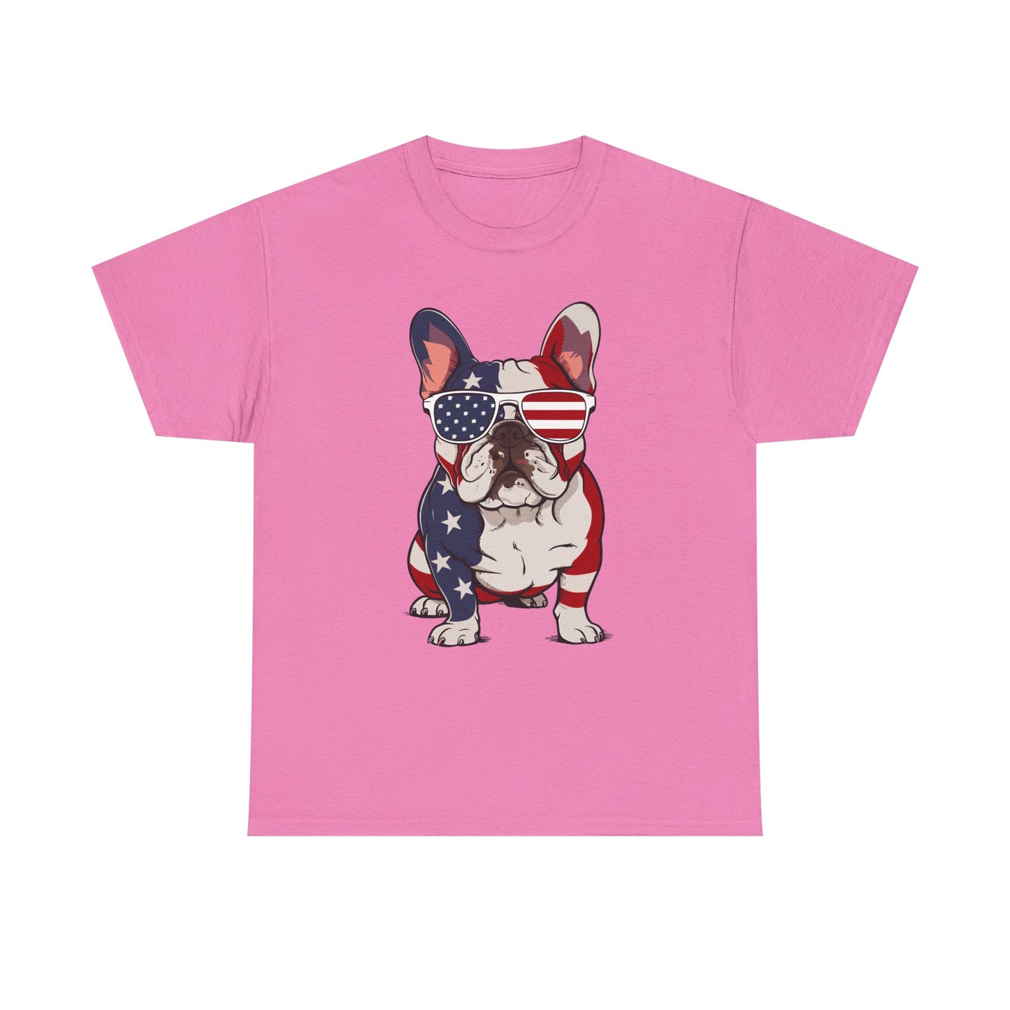 Patriotic French Bulldog Tee