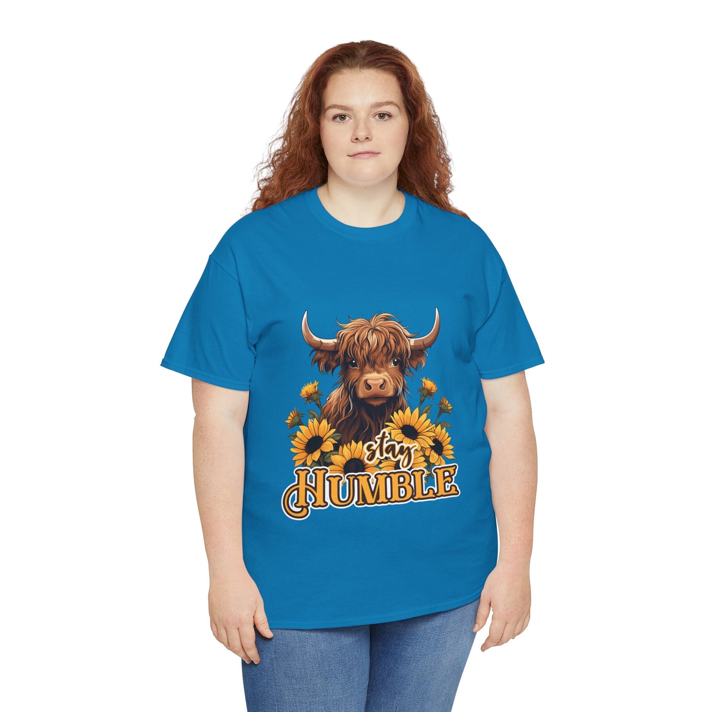 Stay Humble Cow Tee