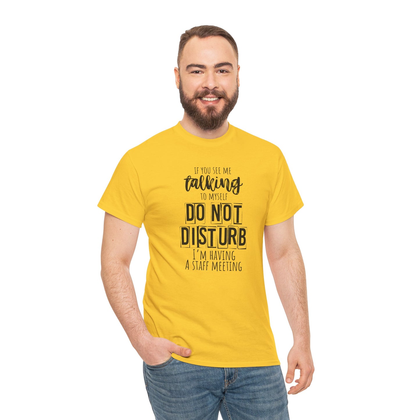 Funny Office Tee, Do Not Disturb Shir