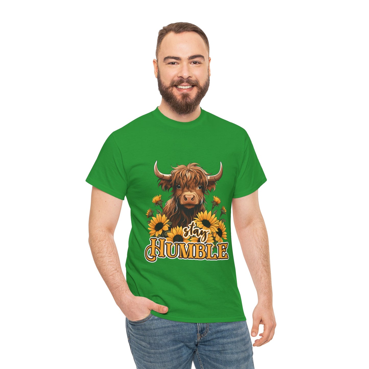 Stay Humble Cow Tee