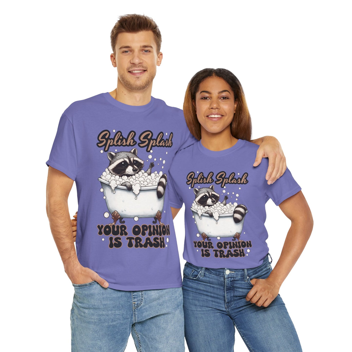 Splish Splash Raccon Tee