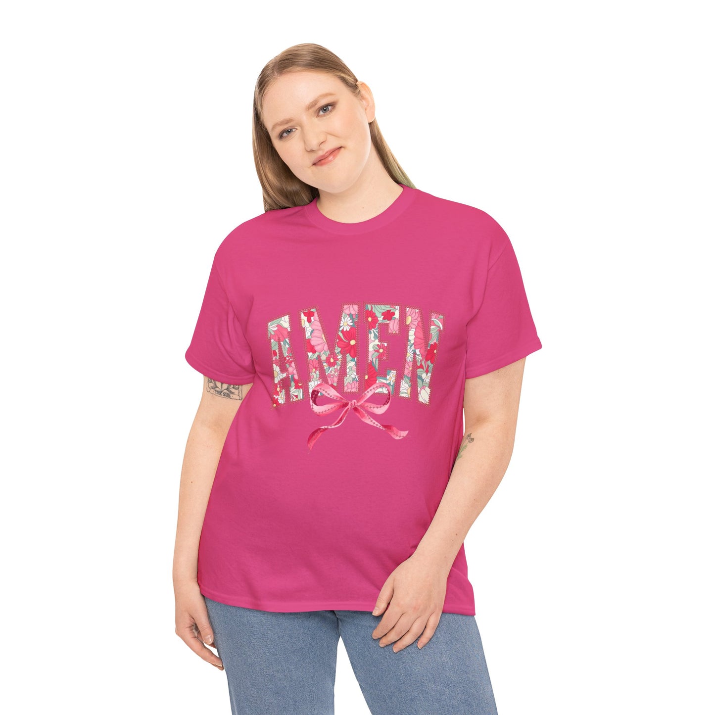 Floral Amen Tee