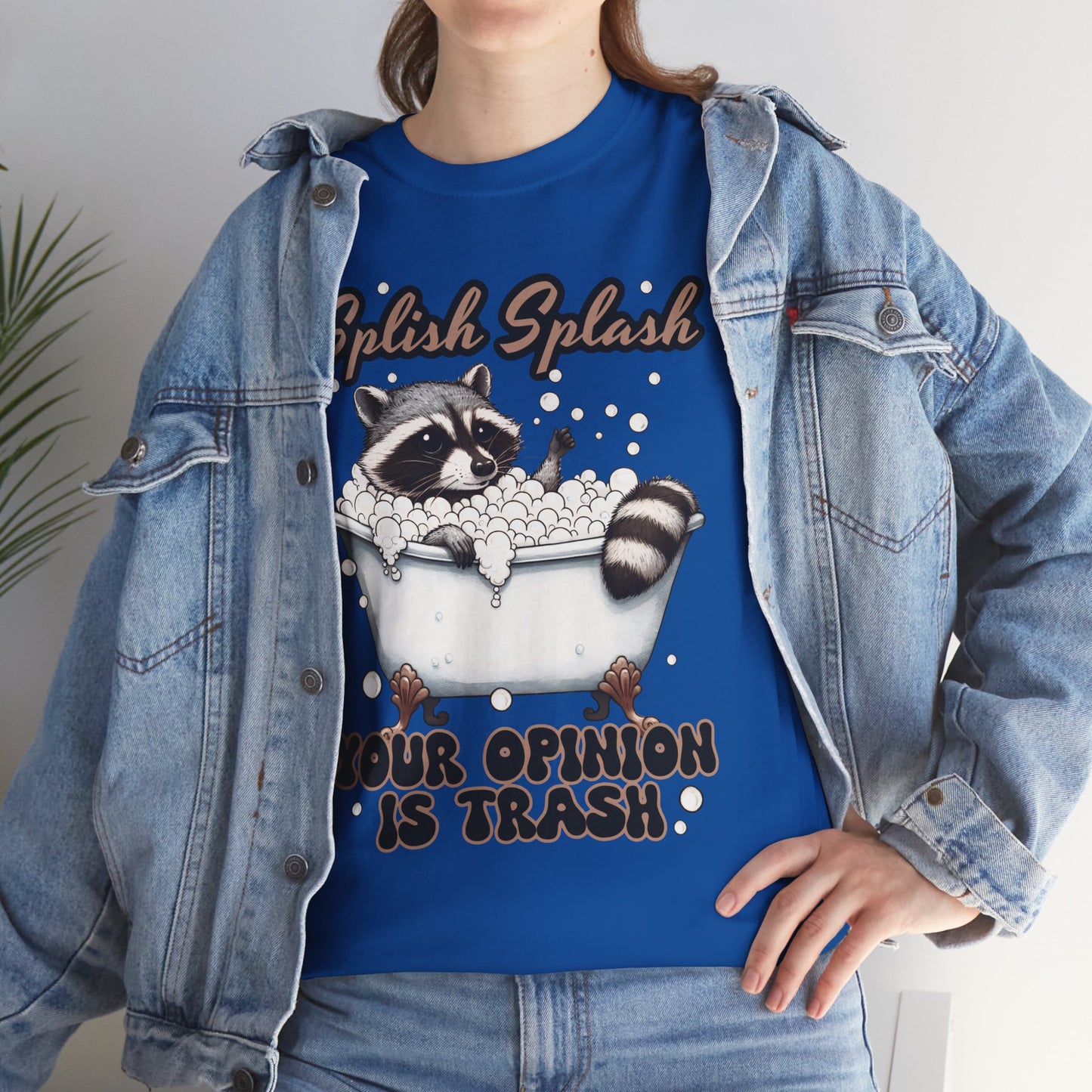 Splish Splash Raccon Tee
