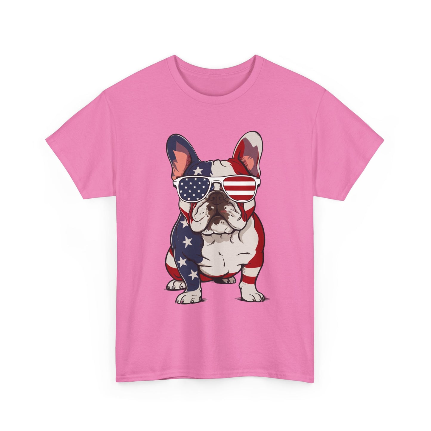 Patriotic French Bulldog Tee