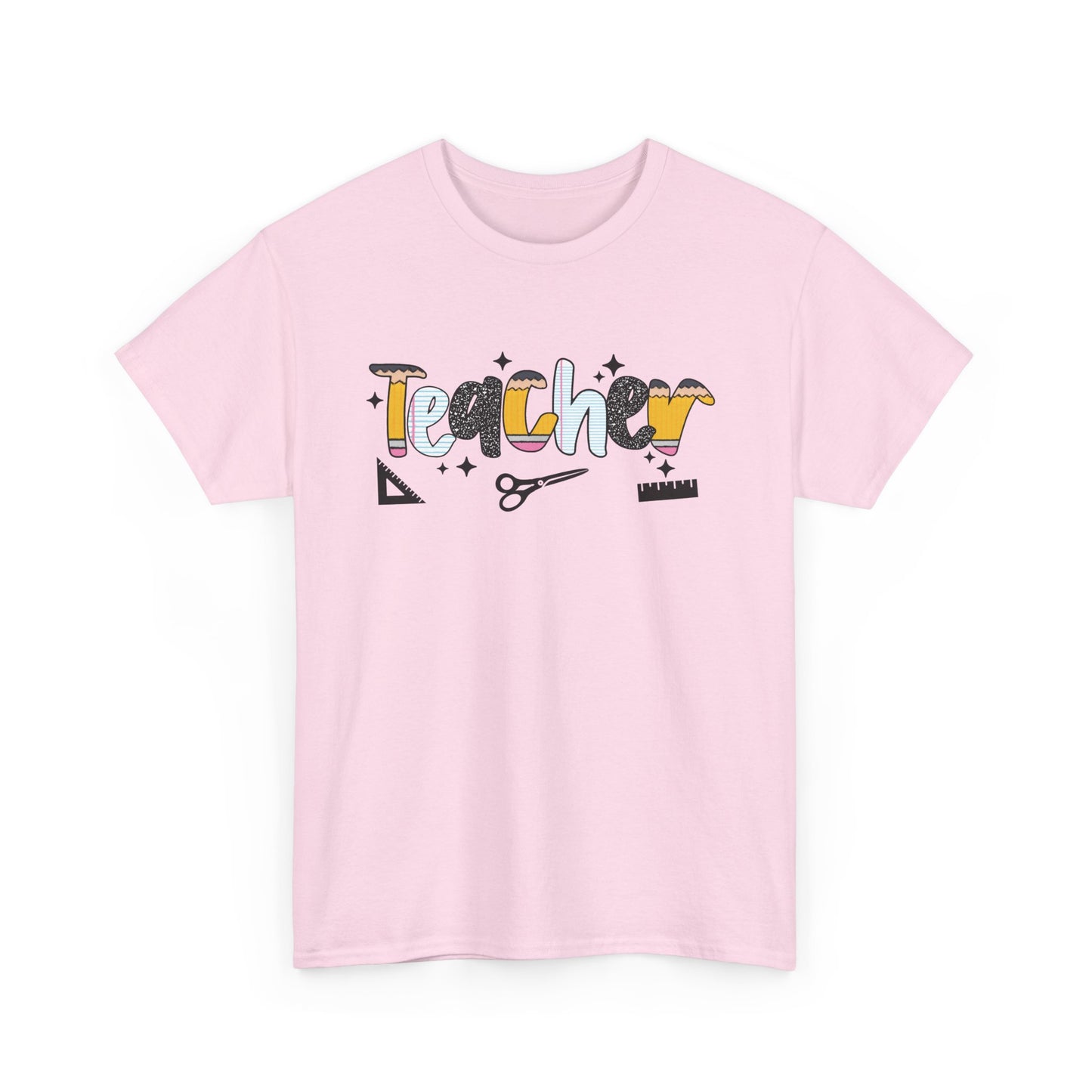 Teacher Appreciation Unisex Heavy Cotton Tee, Teacher Gift, Back to School Shirt, Classroom Outfit, Education T-Shirt