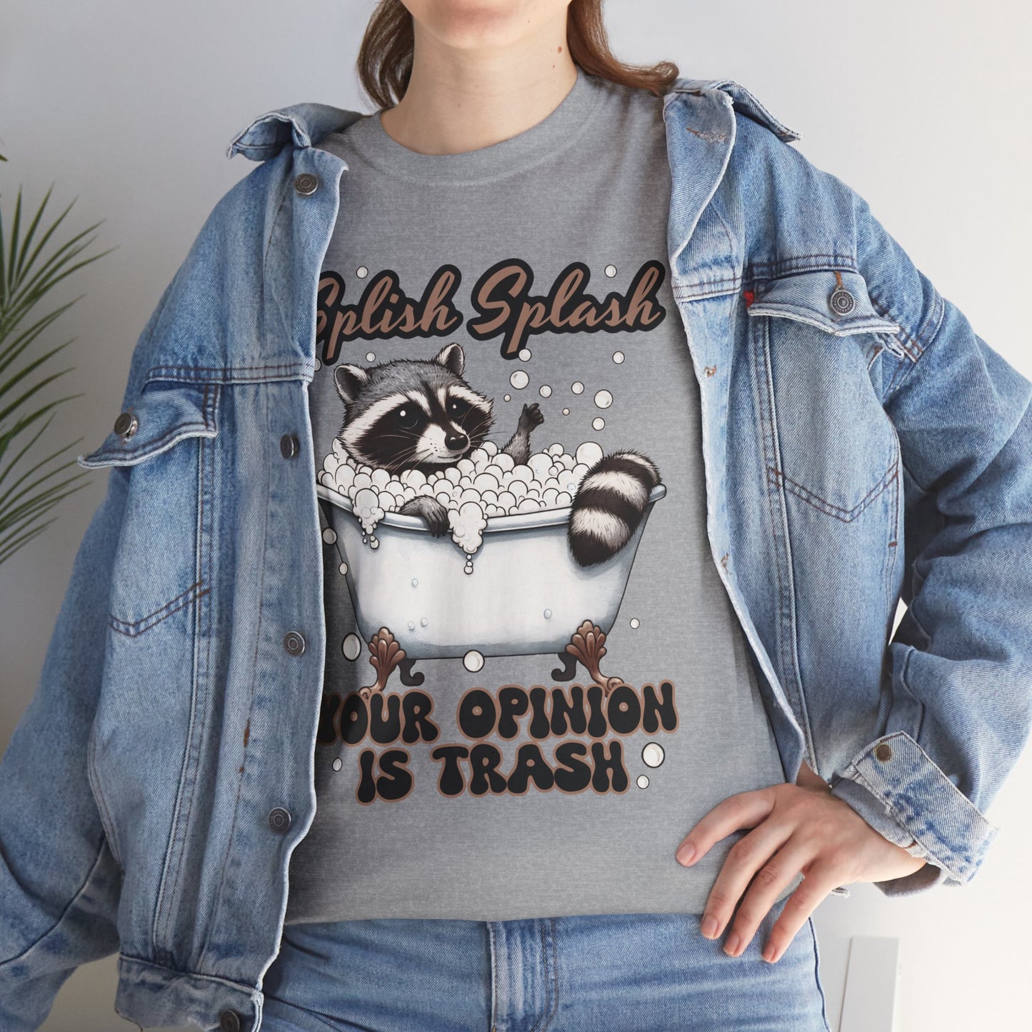 Splish Splash Raccon Tee