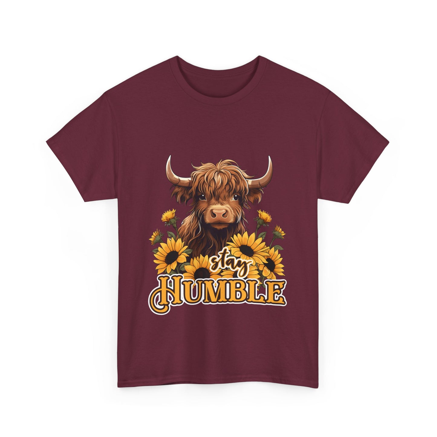 Stay Humble Cow Tee