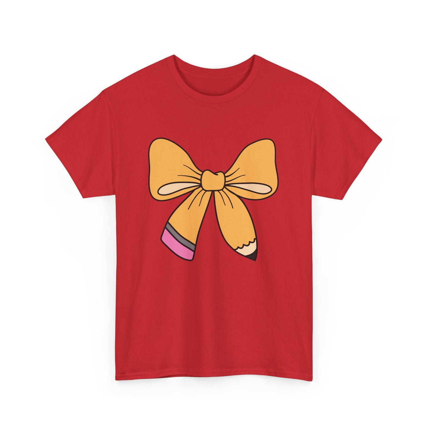 Personalized Pencil Bow Tee