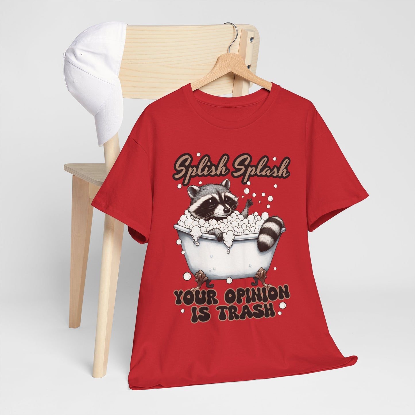 Splish Splash Raccon Tee