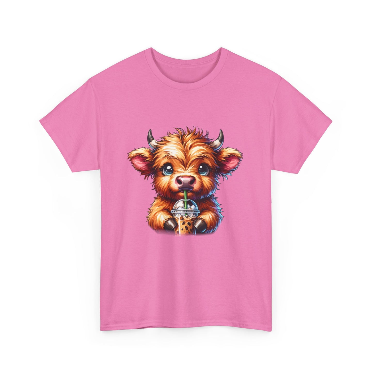 Cute Cow Coffee Tee