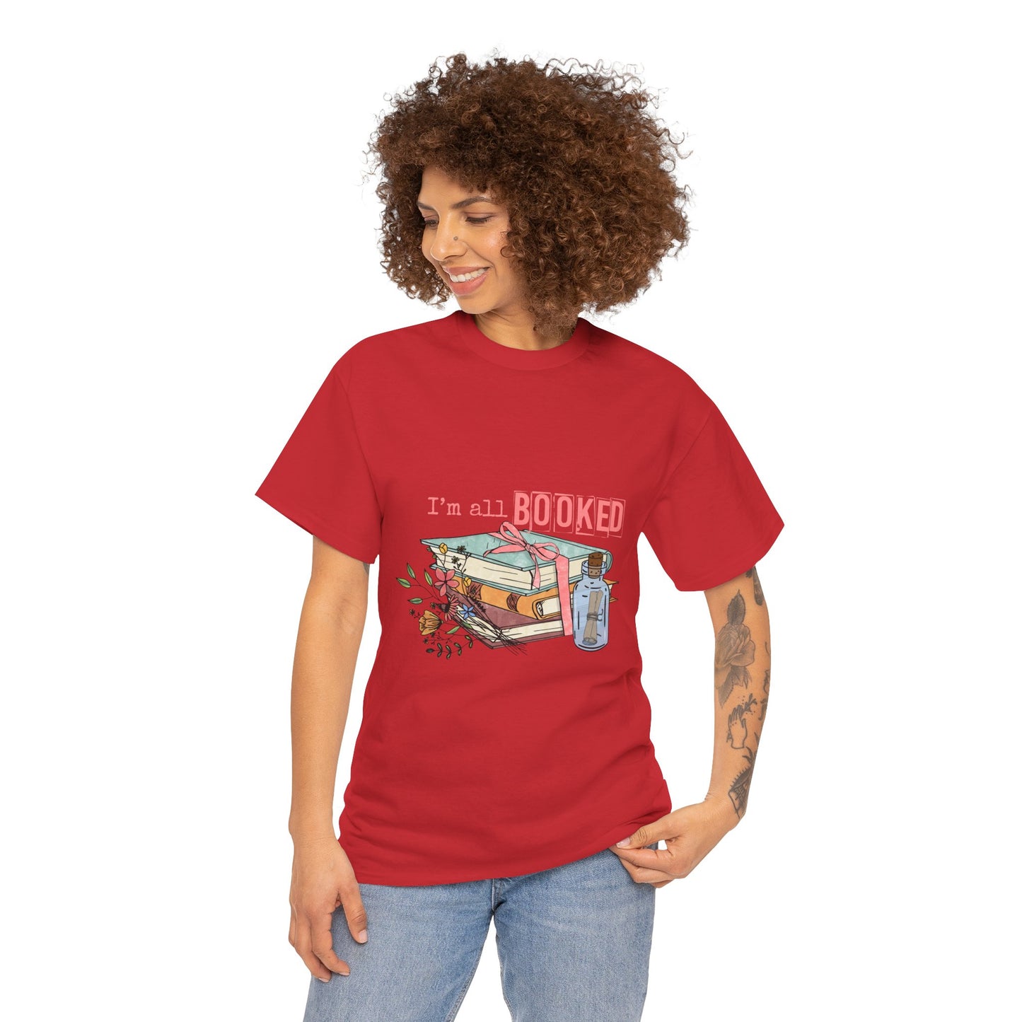 Book Lover's Unisex Heavy Cotton Tee, Literary Gift, Reading Shirt, Funny Tee, Cozy Outfit, Bookworm Apparel
