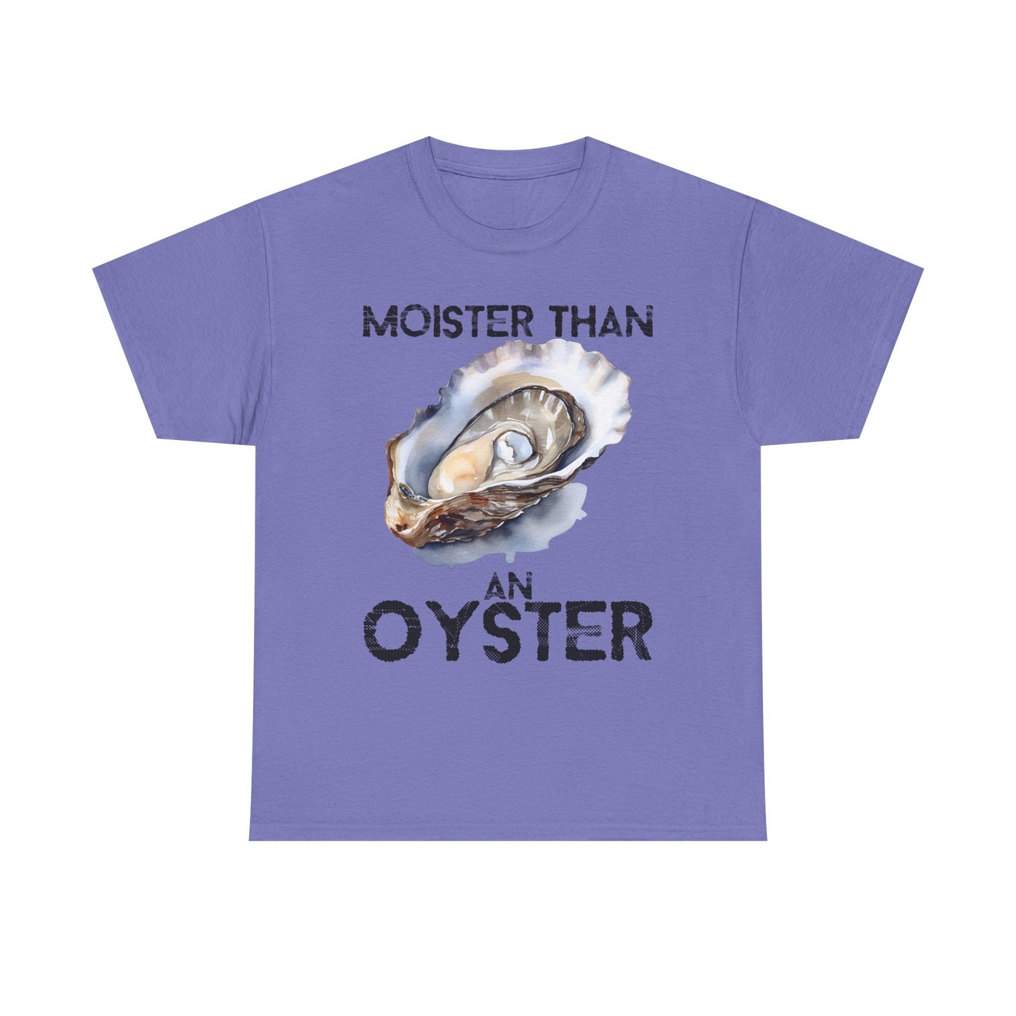 Moister Than an Oyster Tee - Funny Unisex Cotton T-Shirt, Gift for Food Lovers, Playful Casual Wear, Summer Style, Beach Outing
