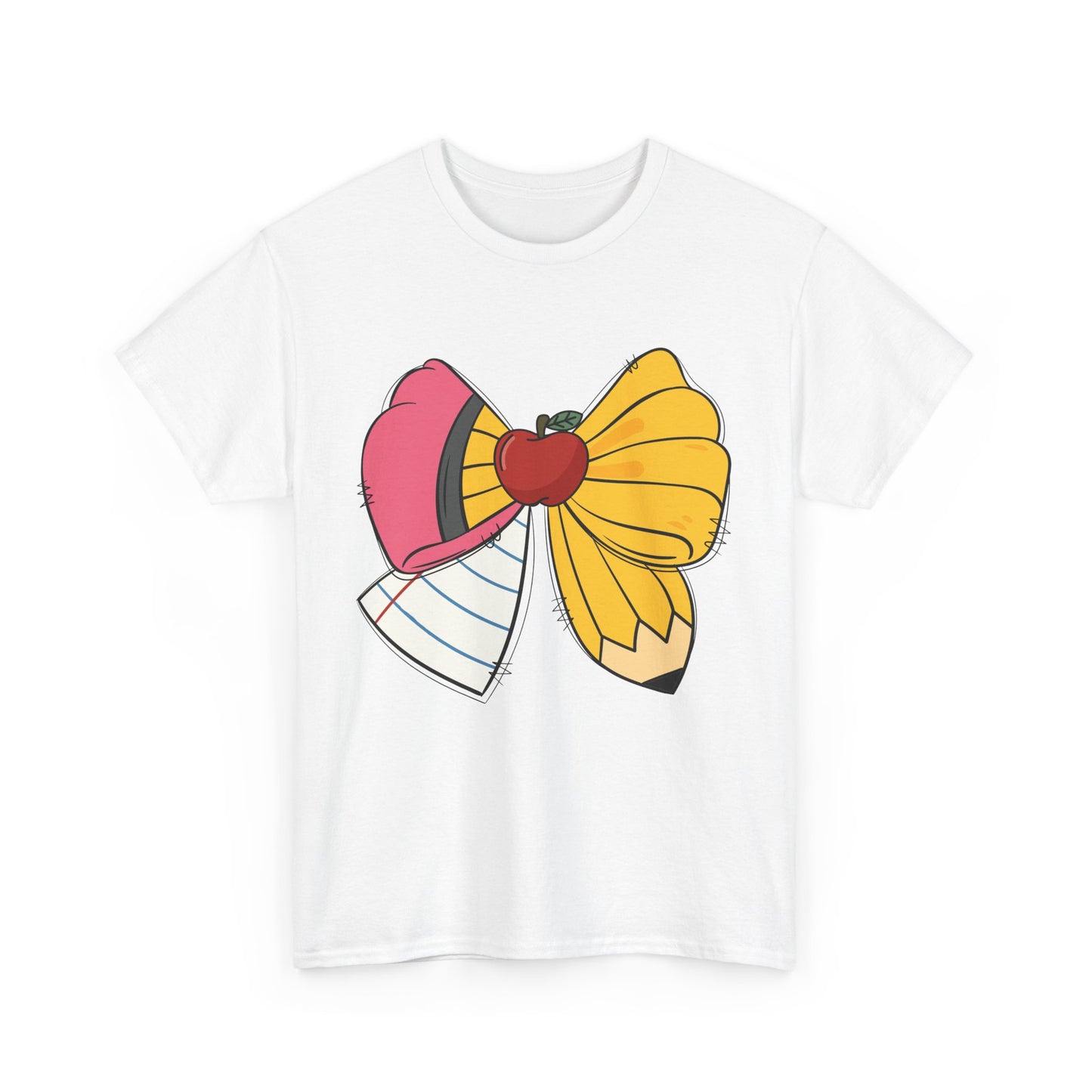 Teacher/School Bow Tee