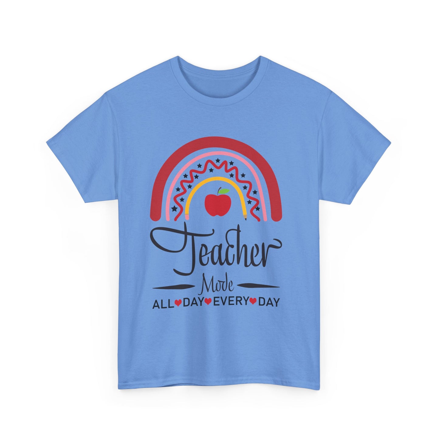 Teacher Mode Rainbow Tee