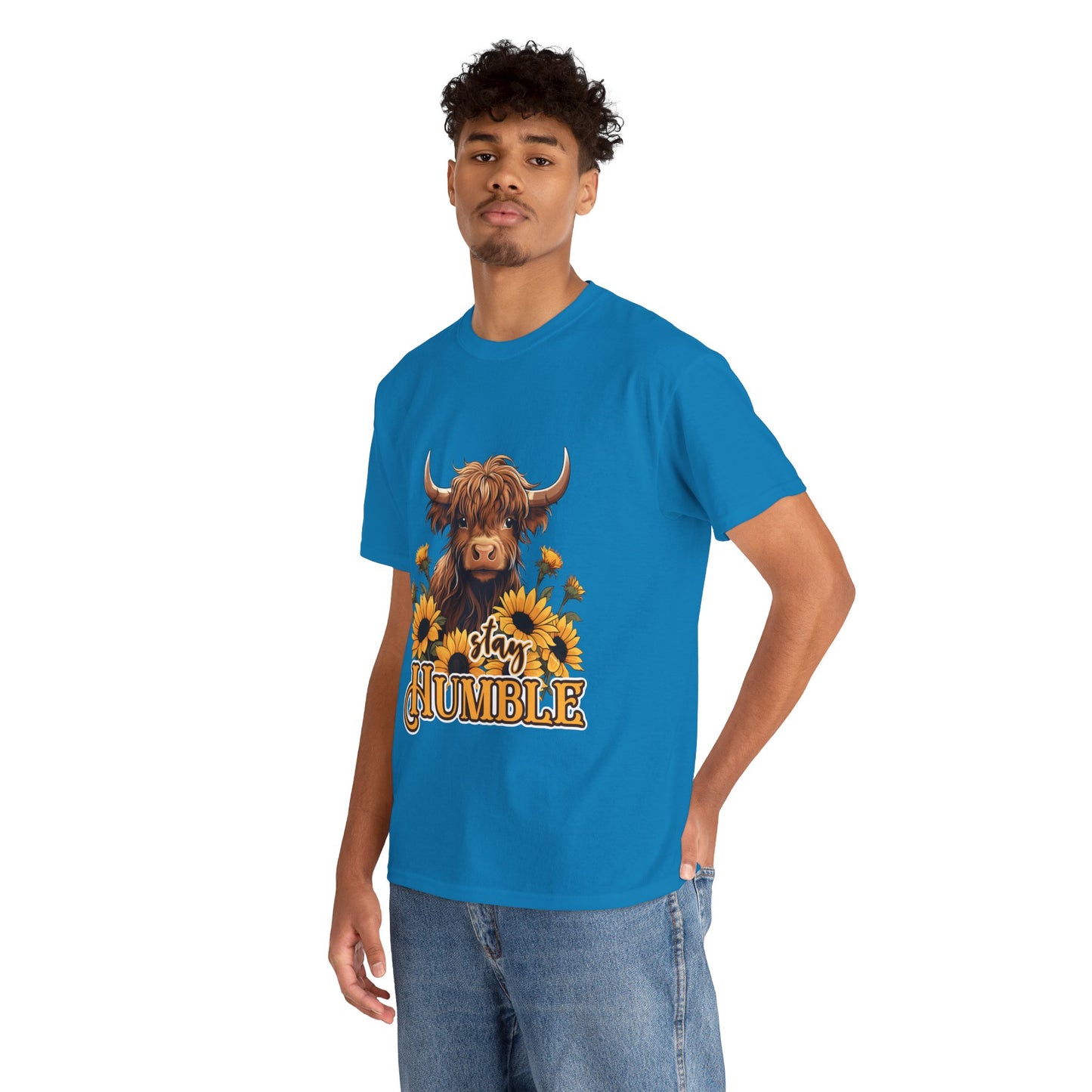 Stay Humble Cow Tee