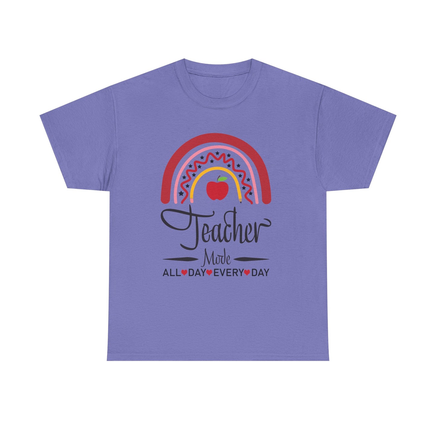 Teacher Mode Rainbow Tee