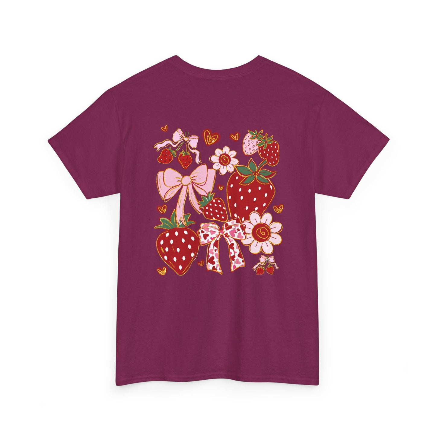 Strawberry Bow Graphic Tee