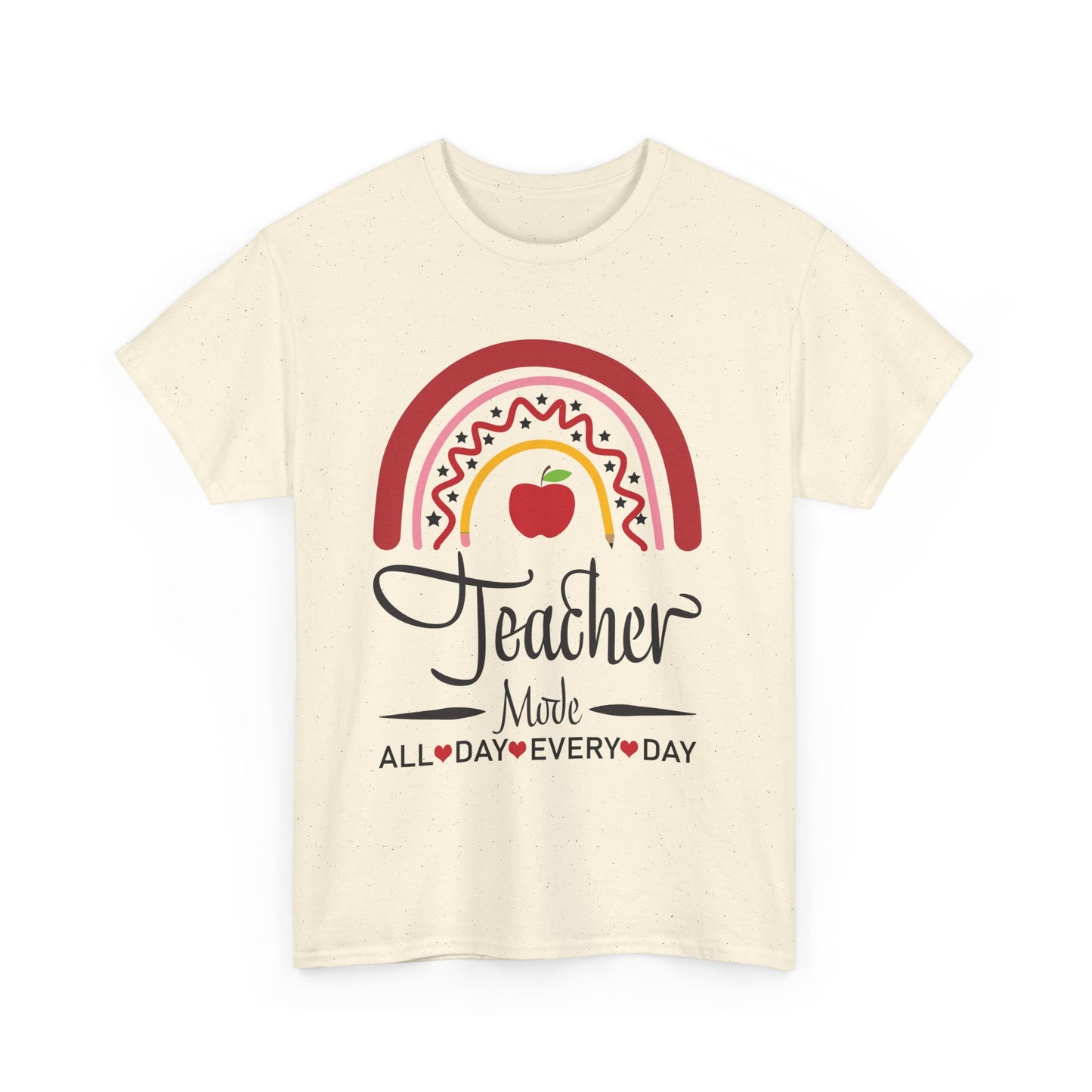 Teacher Mode Rainbow Tee