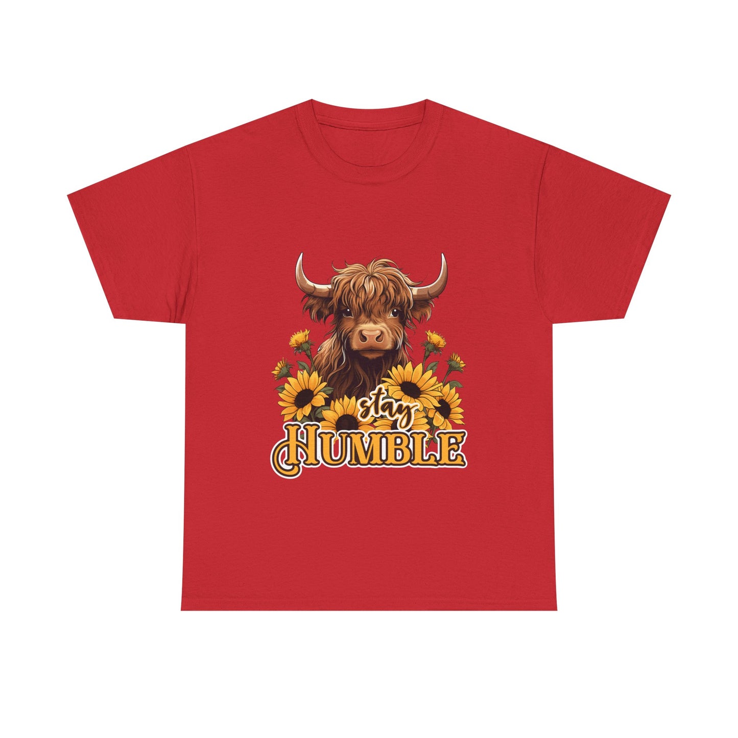 Stay Humble Cow Tee