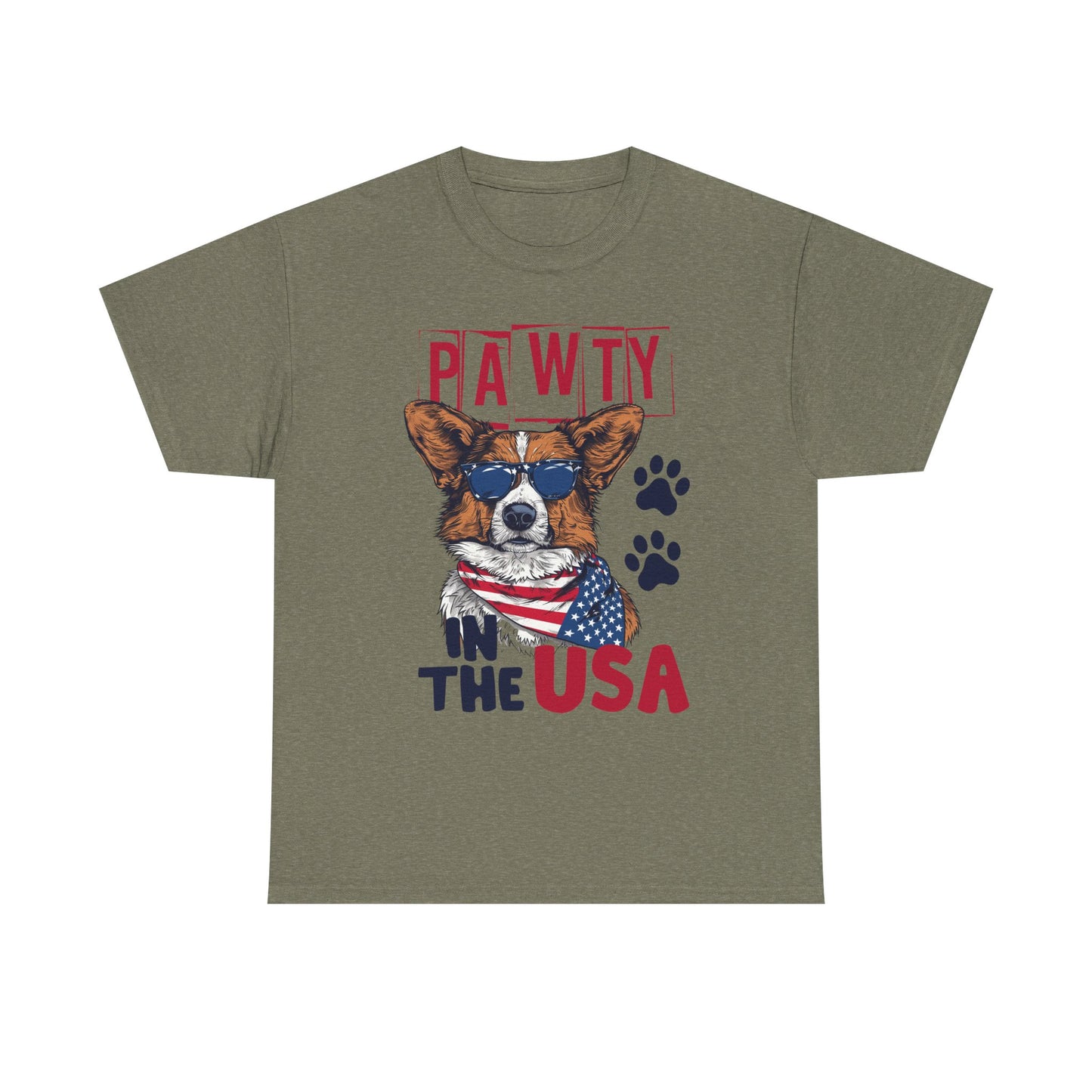 Patriotic Corgi Tee