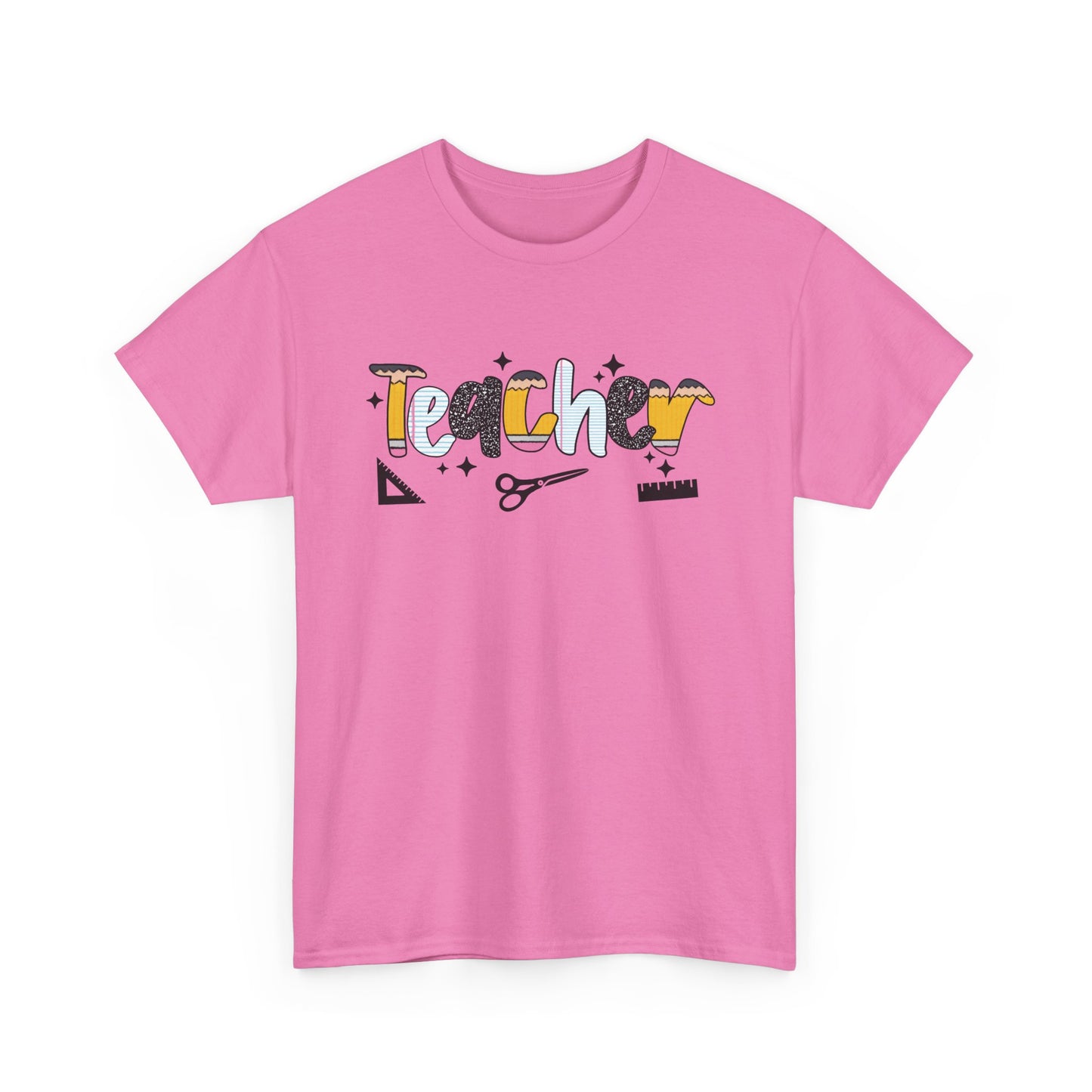 Teacher Appreciation Unisex Heavy Cotton Tee, Teacher Gift, Back to School Shirt, Classroom Outfit, Education T-Shirt