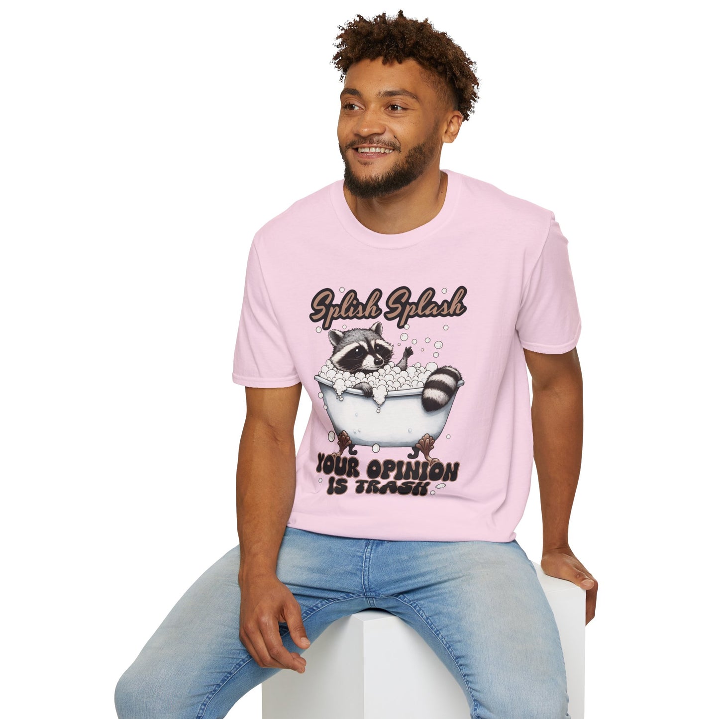 Splash Splash Your Opinion is Trash T-Shirt